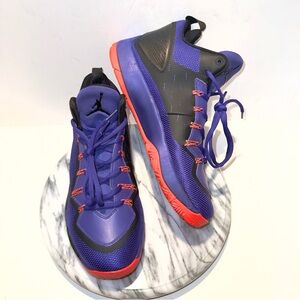 Jordan Super Fly 2 Dark Concord Men's Size 9 645058-523 Super Clean !